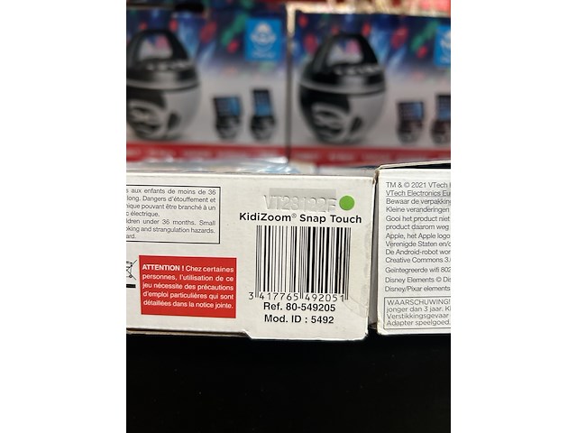 9x vtech speelgoed w.o. kidizoom action cam, kidizoom snap touch, kidicom advance 3.0 - afbeelding 6 van  7