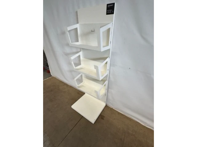 9x winkeldisplay, wit - afbeelding 1 van  8