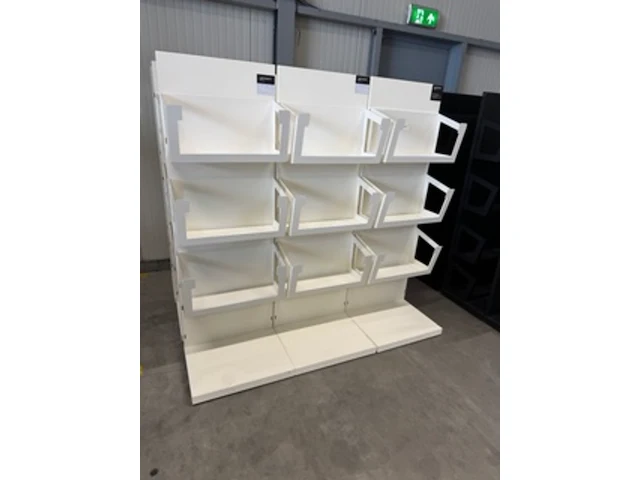 9x winkeldisplay, wit - afbeelding 5 van  8