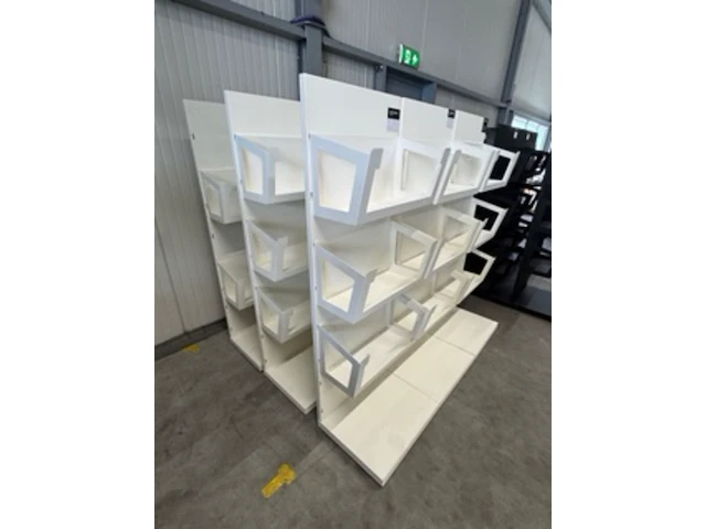 9x winkeldisplay, wit - afbeelding 6 van  8