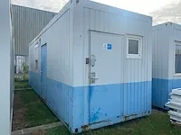9x2.5 meter kantoorunit.