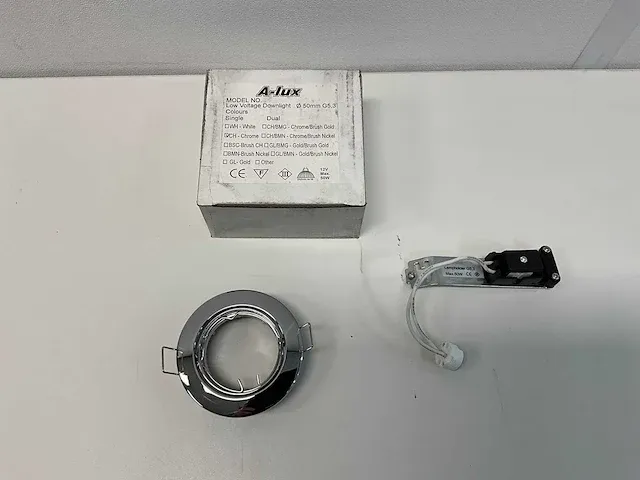 A-lux downlight inbouw spot inbouw spots (17x) - afbeelding 2 van  6