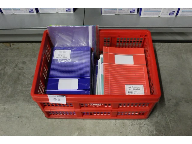 A4 reken/ en schrijfschriften in krat - afbeelding 2 van  2