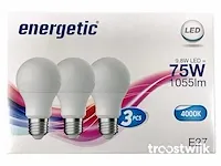 A60 frost led-lamp e27 3-pack - afbeelding 1 van  4