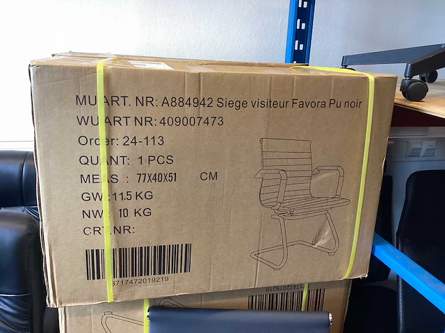 A884942 vergaderstoelen (7x) - afbeelding 3 van  5