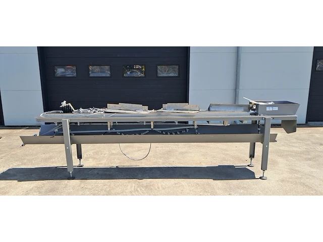 Aan-afvoerbaan t.b.v. flowpackmachine, bouwjaar 2019, ongebruikt - afbeelding 8 van  15