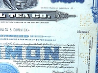 Aandeel national tea co. uit 1954 - afbeelding 3 van  5