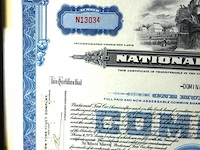 Aandeel national tea co. uit 1954 - afbeelding 4 van  5