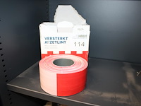 Aangebroken rol afzetlint, ca. 400m. - afbeelding 1 van  1