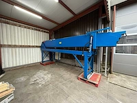 Aangedreven telescopische transportband 18 meter 650x145x265cm - afbeelding 2 van  12
