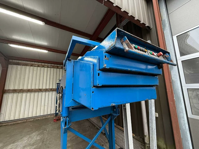 Aangedreven telescopische transportband 18 meter 650x145x265cm - afbeelding 4 van  12