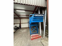 Aangedreven telescopische transportband 18 meter 650x145x265cm - afbeelding 8 van  12