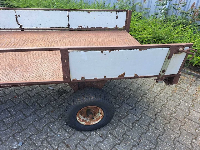 Aanhanger - - aanhangwagen - afbeelding 4 van  7