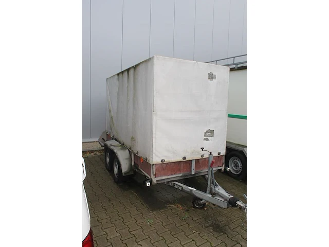 Aanhanger met huif ansems met kenteken wb-dr-87. bouwjaar 2001. afmeting huif 307 x 133 x 165 cm. let op: a... - afbeelding 3 van  8