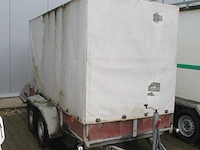 Aanhanger met huif ansems met kenteken wb-dr-87. bouwjaar 2001. afmeting huif 307 x 133 x 165 cm. let op: a... - afbeelding 3 van  8