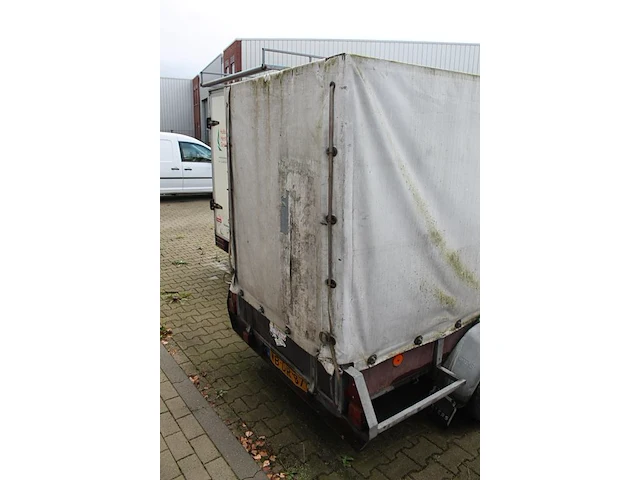 Aanhanger met huif ansems met kenteken wb-dr-87. bouwjaar 2001. afmeting huif 307 x 133 x 165 cm. let op: a... - afbeelding 6 van  8