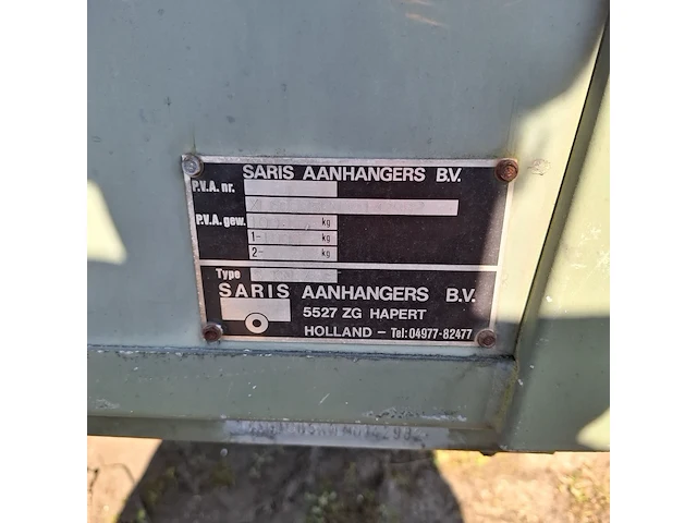 Aanhanger met huif saris, 5 kn gt - afbeelding 8 van  16