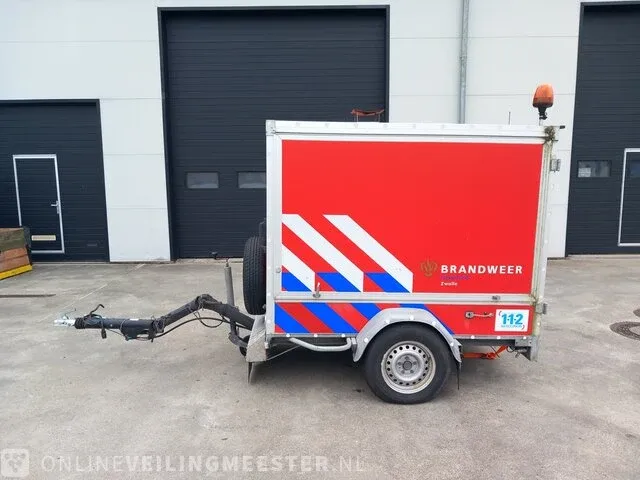 Aanhanger met wegdekreiniger hapert, bouwjaar 2007 | wv-tx-21 - afbeelding 1 van  30
