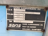 Aanhanger, saris, 750 kg - afbeelding 2 van  19