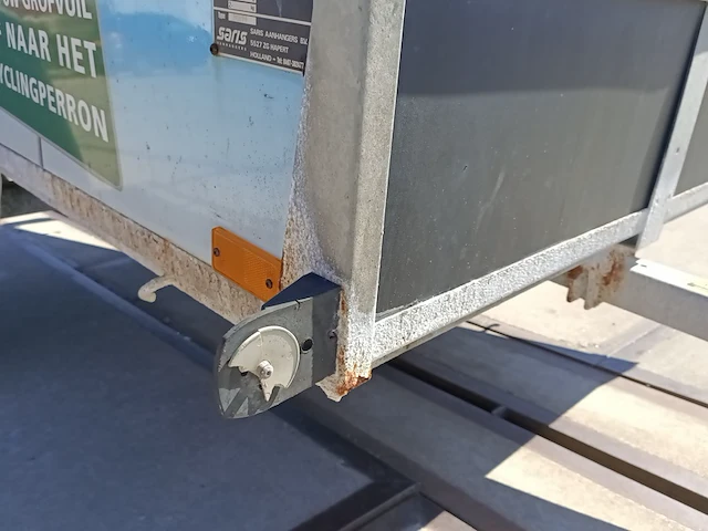Aanhanger, saris, 750 kg - afbeelding 12 van  15