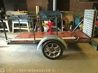 Aanhanger voor bv motor, fietsen of scootmobiel - afbeelding 1 van  12
