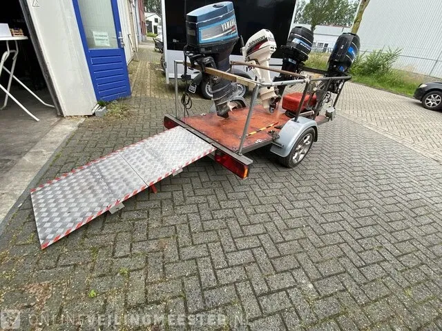 Aanhanger voor bv motor, fietsen of scootmobiel - afbeelding 8 van  12