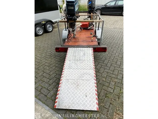 Aanhanger voor bv motor, fietsen of scootmobiel - afbeelding 9 van  12