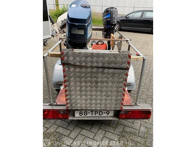 Aanhanger voor bv motor, fietsen of scootmobiel - afbeelding 11 van  12