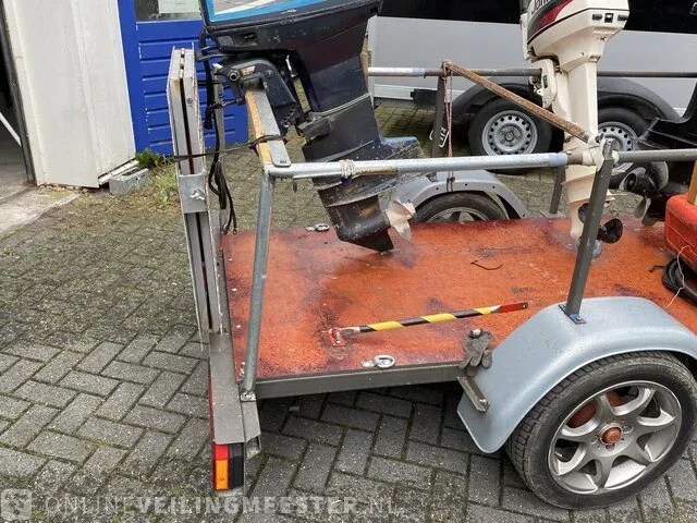 Aanhanger voor bv motor, fietsen of scootmobiel - afbeelding 12 van  12