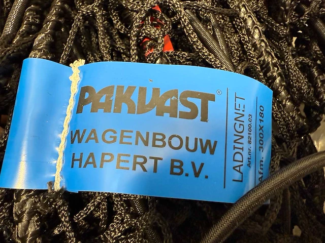 Aanhangernet - 300 x 180 cm - elastisch - afdeknet aanhanger - afbeelding 2 van  3