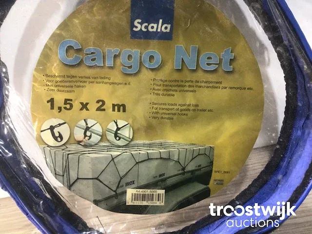 Aanhangernet 1,5x2 mtr - afbeelding 1 van  4