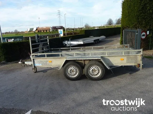 Aanhangwagen bakwagen tandemasser - afbeelding 2 van  6