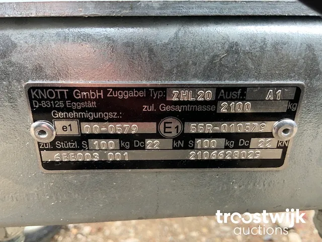 Aanhangwagen bakwagen - afbeelding 7 van  8
