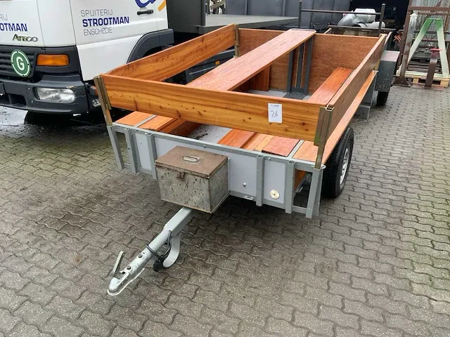 Aanhangwagen / bolderwagen - afbeelding 1 van  7