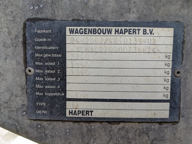 Aanhangwagen, hapert, aa, 2011 - afbeelding 2 van  17