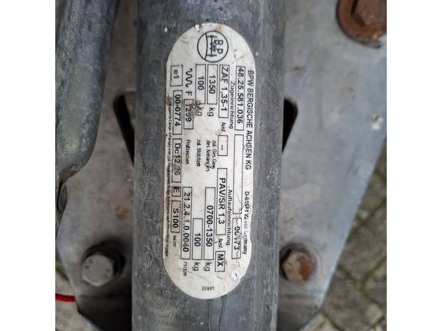 Aanhangwagen, hapert, k2000-01, 1994 - afbeelding 7 van  30