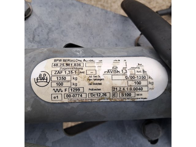 Aanhangwagen, hapert, r10 30, 2005, met oprijplaat - afbeelding 16 van  23