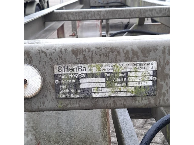 Aanhangwagen, henra - afbeelding 11 van  13