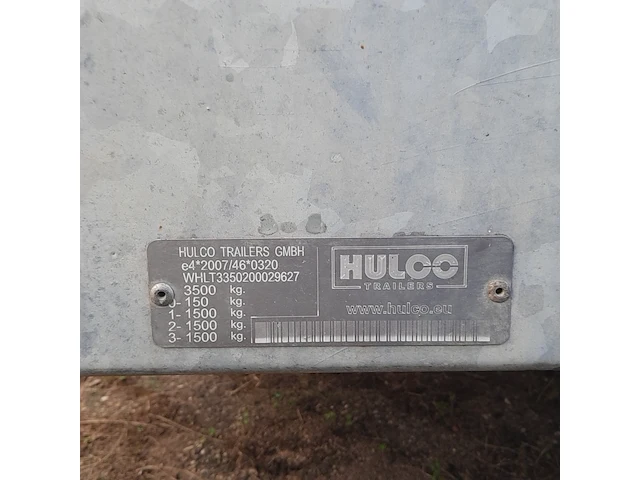 Aanhangwagen, hulco, terrax-3, 2020 - afbeelding 5 van  15