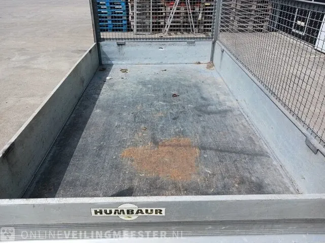 Aanhangwagen humbaur, garant, tandemas kipper aanhangwagen, bouwjaar 2004 - afbeelding 11 van  27