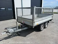 Aanhangwagen humbaur, garant, tandemas kipper aanhangwagen, bouwjaar 2004