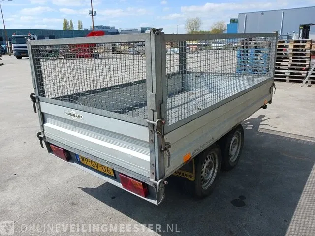 Aanhangwagen humbaur, garant, tandemas kipper aanhangwagen, bouwjaar 2004 - afbeelding 6 van  27