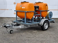 Aanhangwagen ingericht met hogedrukreiniger, hapert/empas, r13-02 - afbeelding 1 van  26