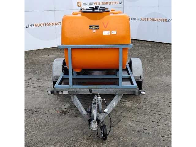 Aanhangwagen ingericht met hogedrukreiniger, hapert/empas, r13-02 - afbeelding 2 van  26
