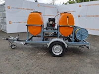 Aanhangwagen ingericht met hogedrukreiniger, hapert/empas, r13-02 - afbeelding 9 van  26