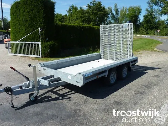 Aanhangwagen machinetransporter - afbeelding 2 van  5