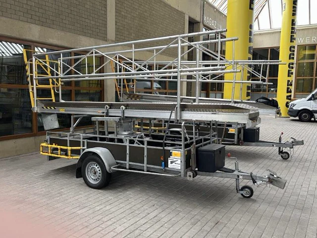 Aanhangwagen met bordes al-ko, bn020 700-5-s - afbeelding 1 van  5