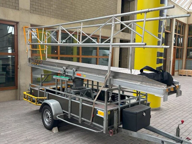 Aanhangwagen met bordes al-ko, bn020 700-5-s - afbeelding 1 van  4