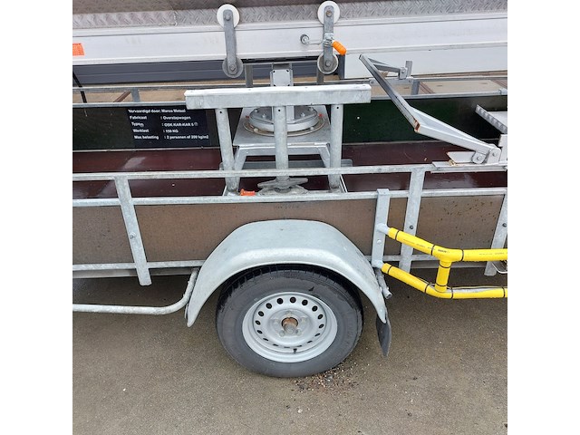 Aanhangwagen met bordes, al-ko, bn020 700-5-s - afbeelding 3 van  33