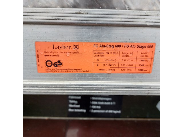 Aanhangwagen met bordes, al-ko, bn020 700-5-s - afbeelding 26 van  33